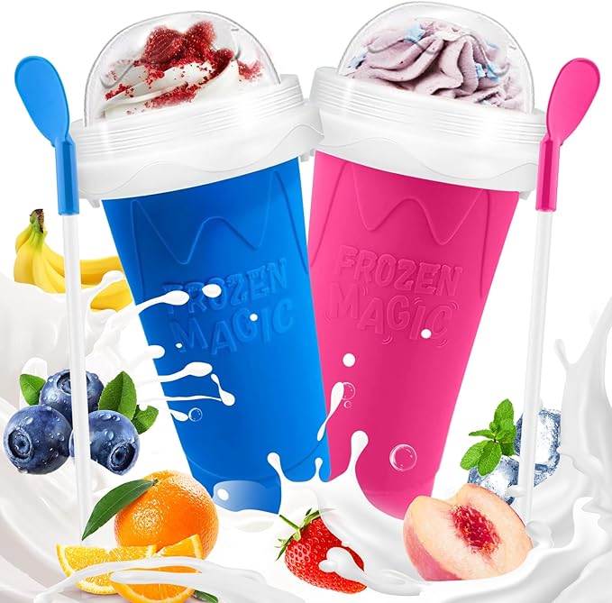 Slushy Cup, 2 Pack Slushy Maker Cup